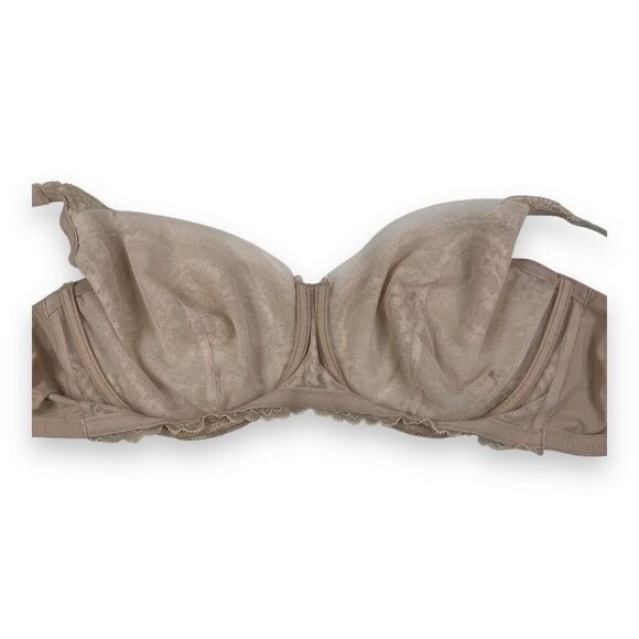 Skarlett Blue Lace Tan Bra Size 40DD - Picture 6 of 6